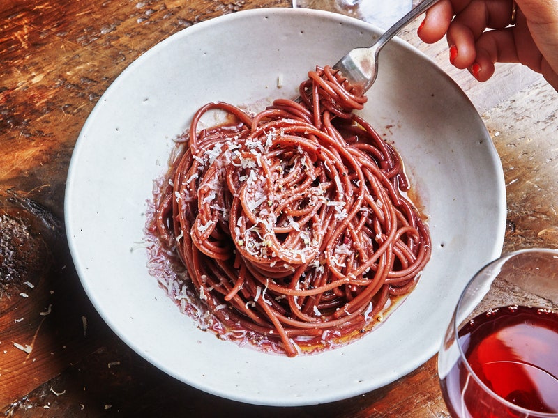 Red wine pasta recipe